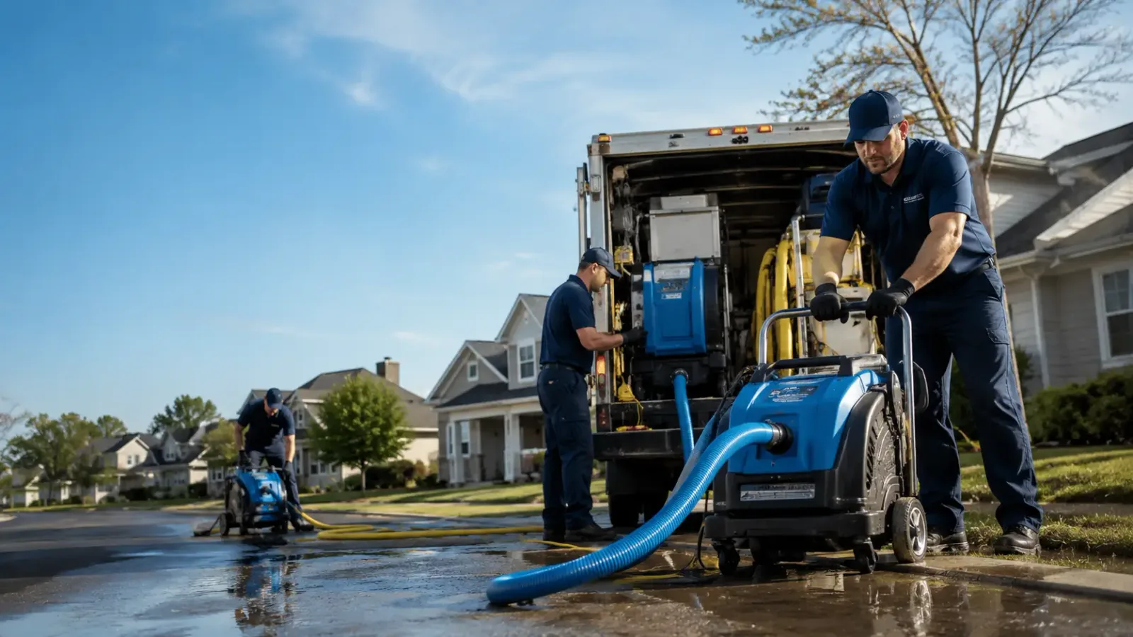 Flood Damage Cleanup in Pomerene, AZ
